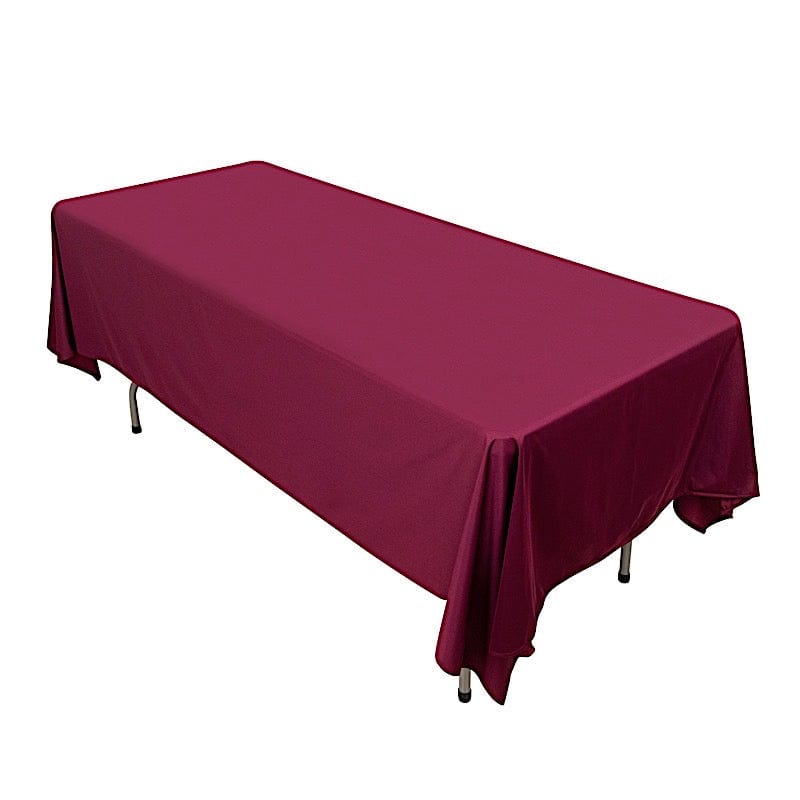 60x102 in Premium Scuba Polyester Rectangle Tablecloth