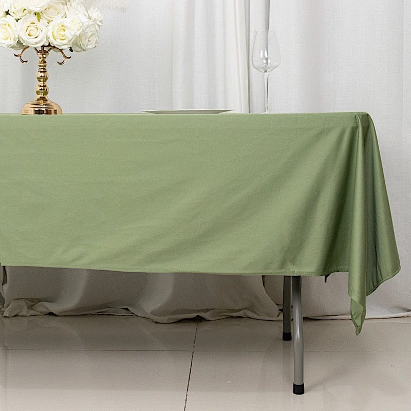 60x102 in Premium Scuba Polyester Rectangle Tablecloth