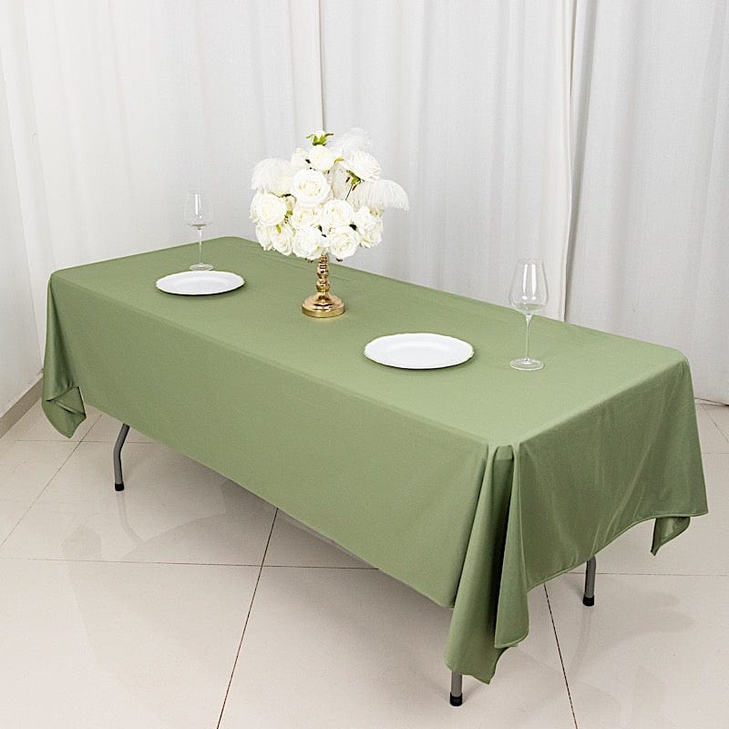 60x102 in Premium Scuba Polyester Rectangle Tablecloth