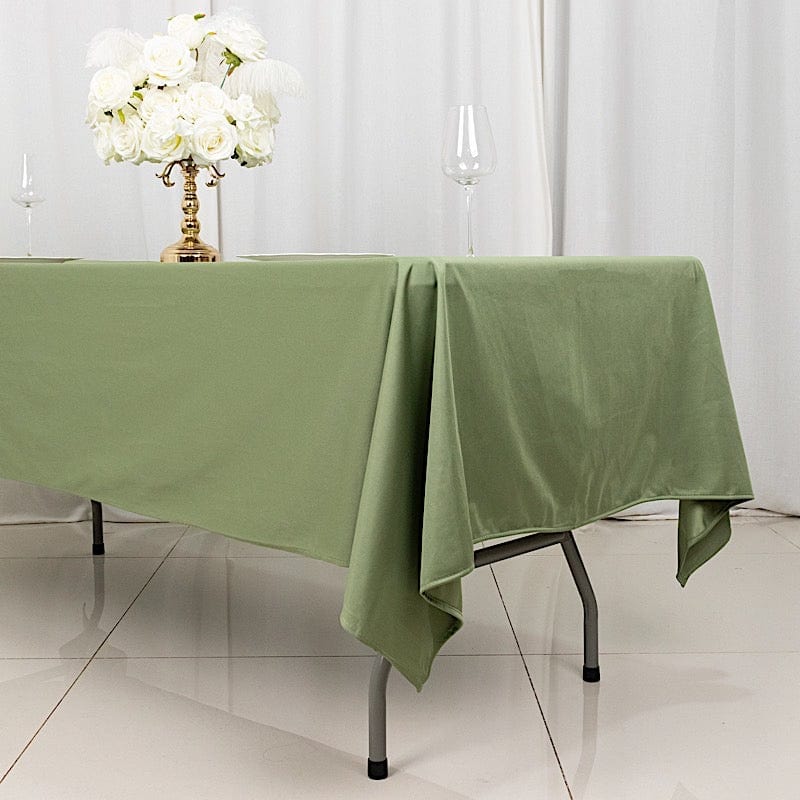 60x102 in Premium Scuba Polyester Rectangle Tablecloth