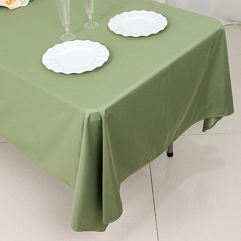 60x102 in Premium Scuba Polyester Rectangle Tablecloth