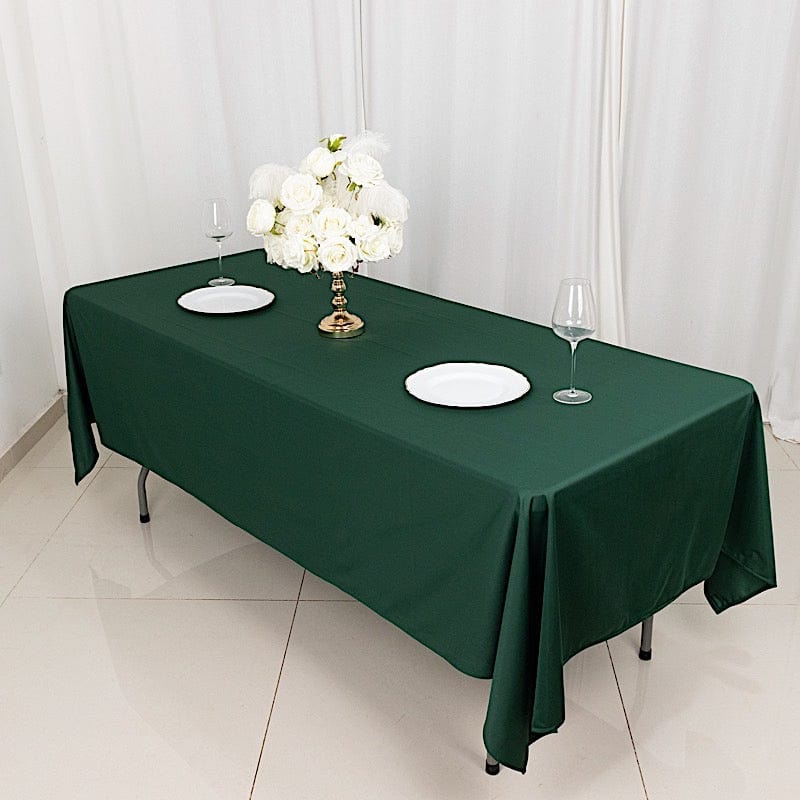 60x102 in Premium Scuba Polyester Rectangle Tablecloth