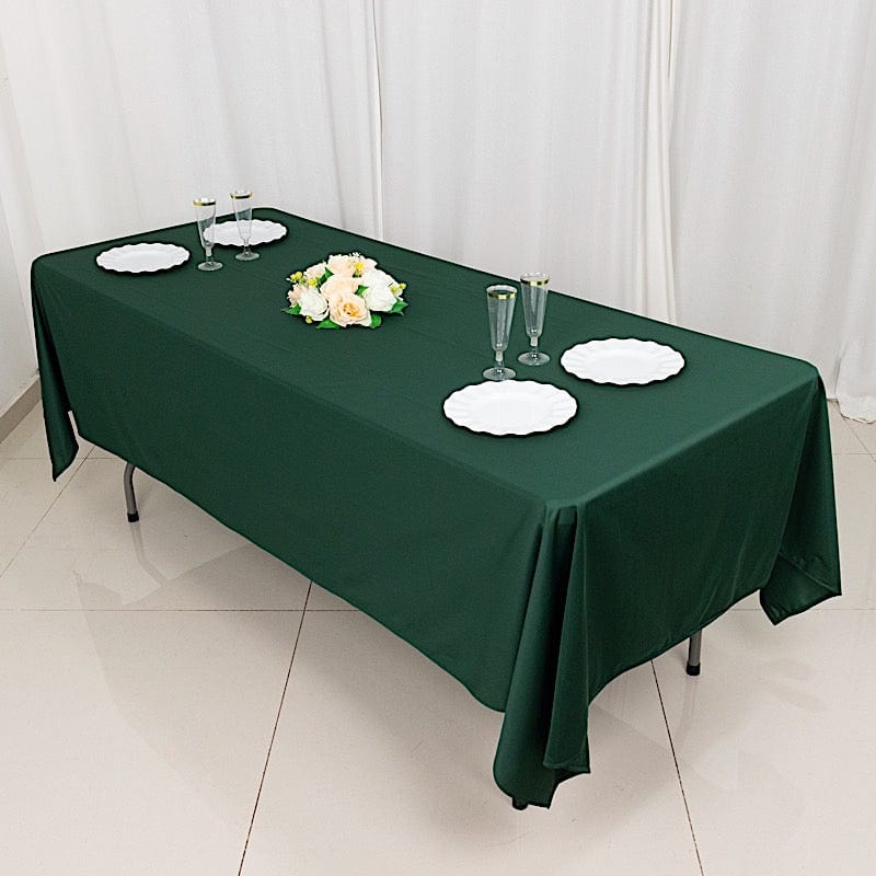 60x102 in Premium Scuba Polyester Rectangle Tablecloth