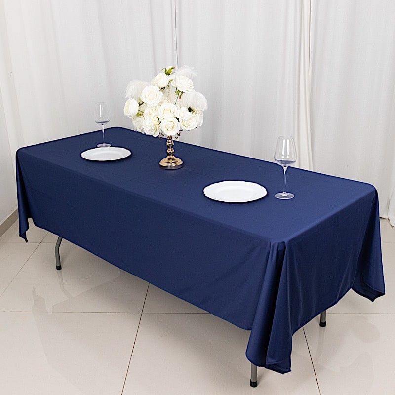 60x102 in Premium Scuba Polyester Rectangle Tablecloth