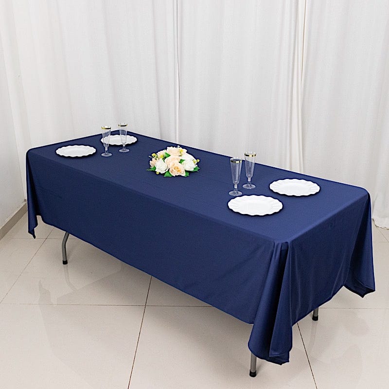 60x102 in Premium Scuba Polyester Rectangle Tablecloth