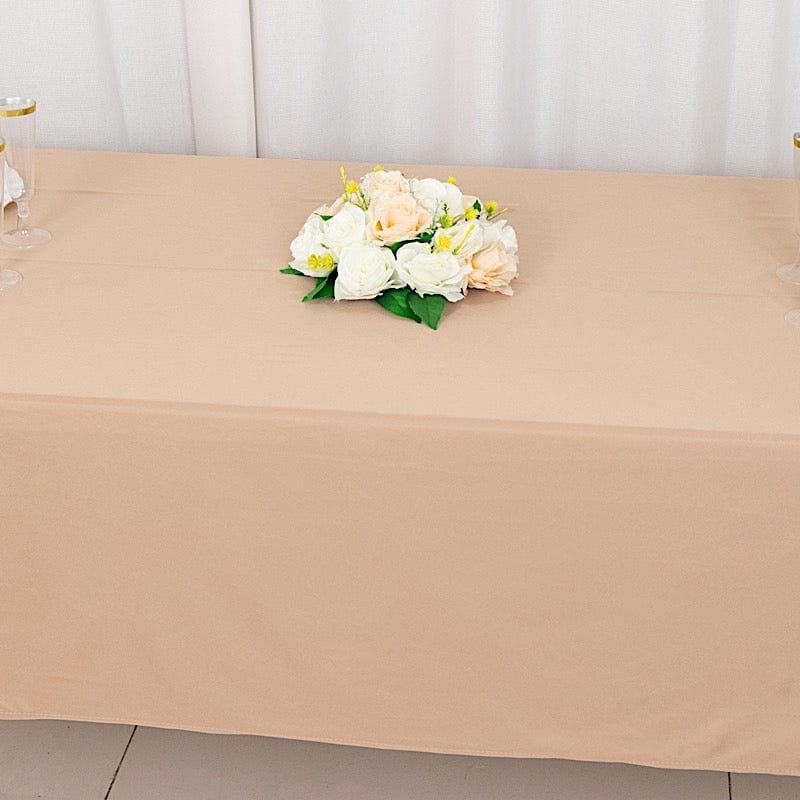 60x102 in Premium Scuba Polyester Rectangle Tablecloth