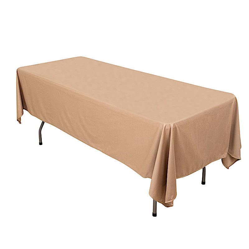 60x102 in Premium Scuba Polyester Rectangle Tablecloth