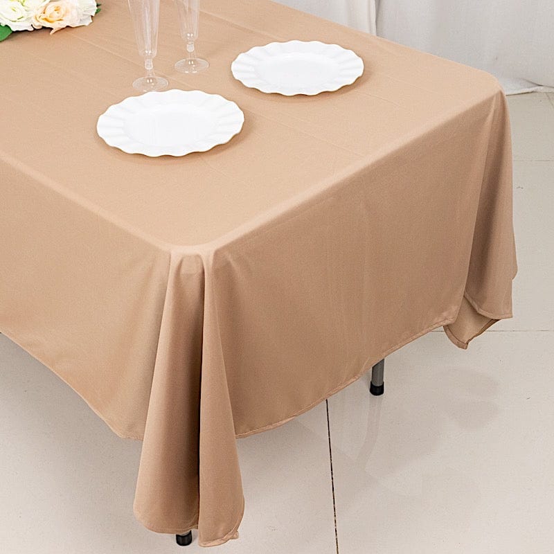 60x102 in Premium Scuba Polyester Rectangle Tablecloth