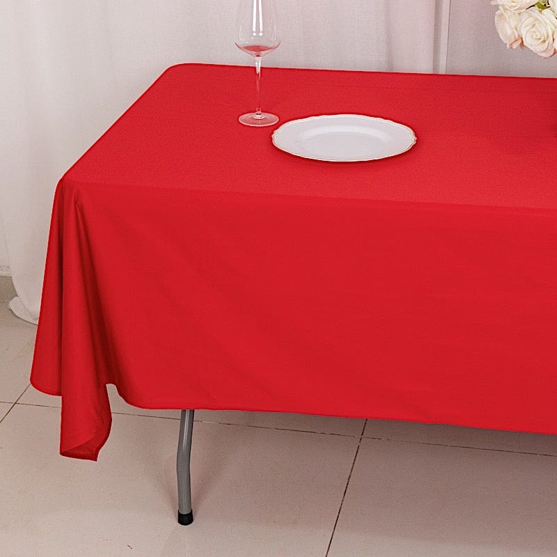 60x102 in Premium Scuba Polyester Rectangle Tablecloth