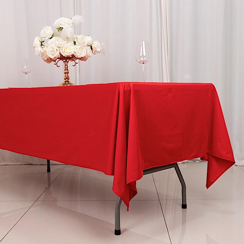 60x102 in Premium Scuba Polyester Rectangle Tablecloth