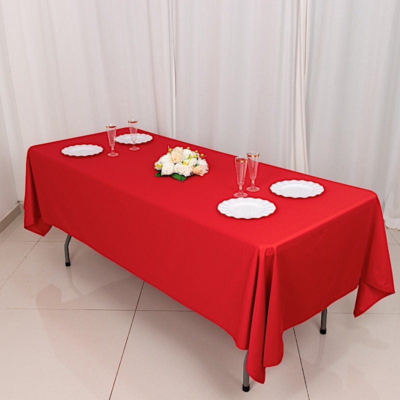 60x102 in Premium Scuba Polyester Rectangle Tablecloth