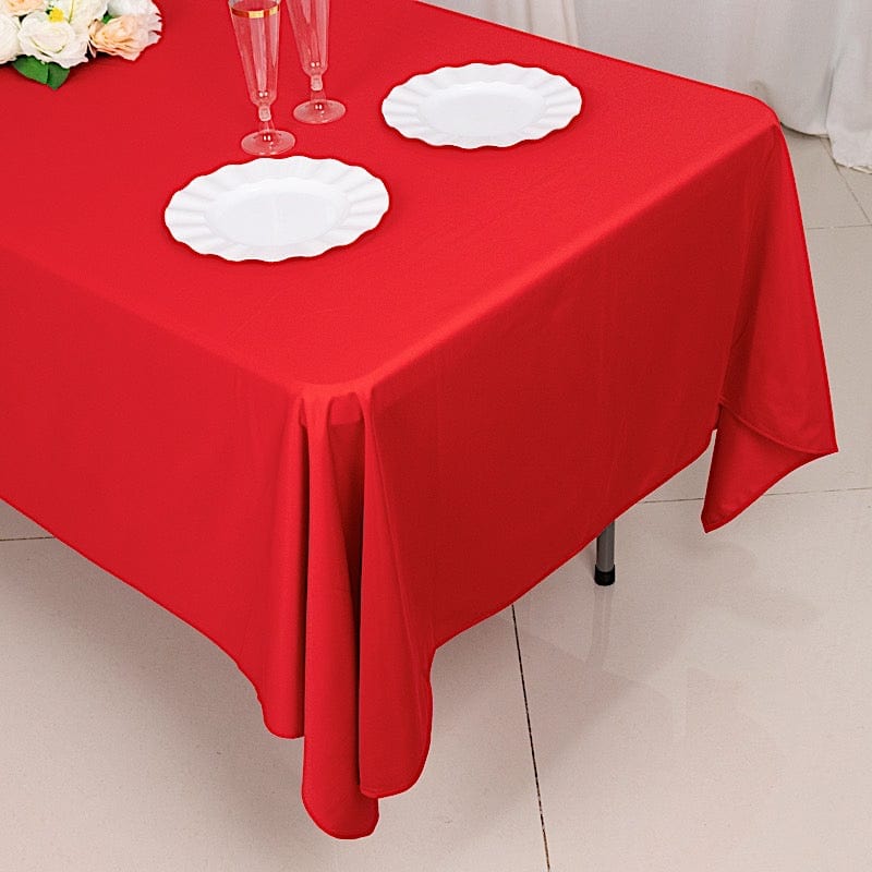 60x102 in Premium Scuba Polyester Rectangle Tablecloth