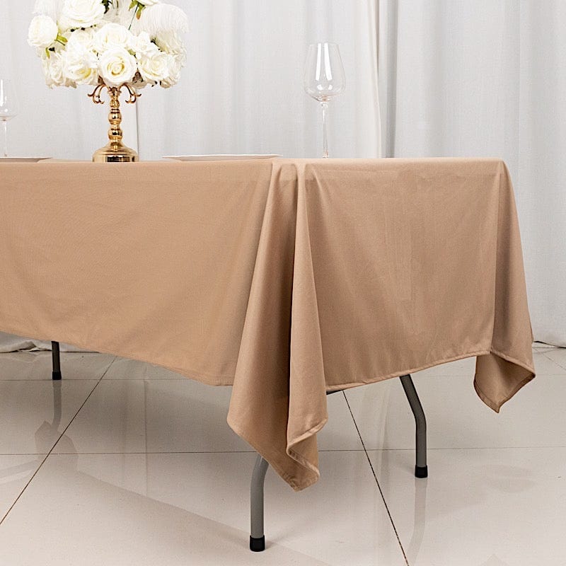 60x102 in Premium Scuba Polyester Rectangle Tablecloth