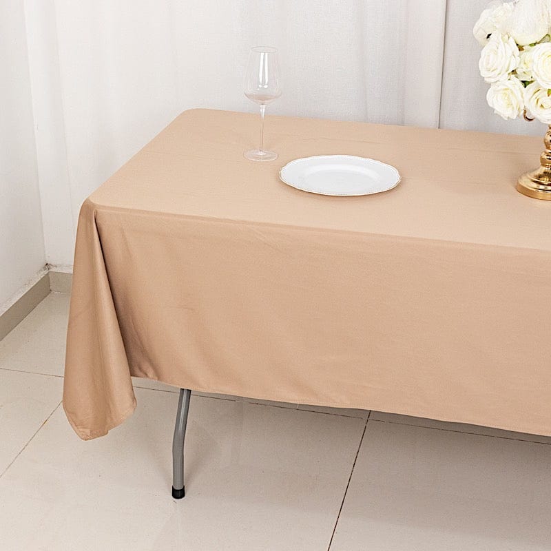 60x102 in Premium Scuba Polyester Rectangle Tablecloth