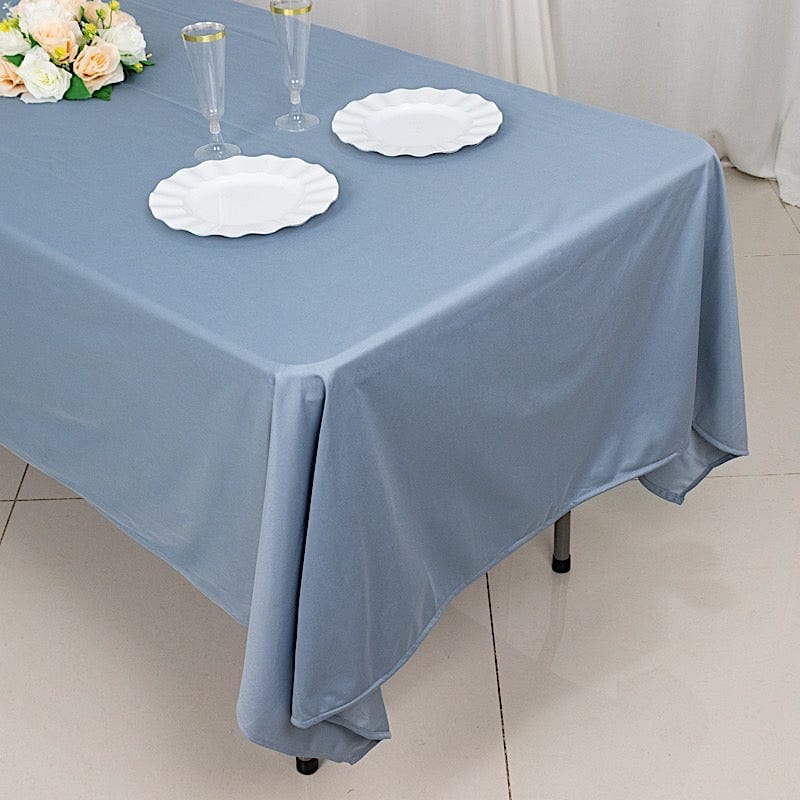 60x102 in Premium Scuba Polyester Rectangle Tablecloth