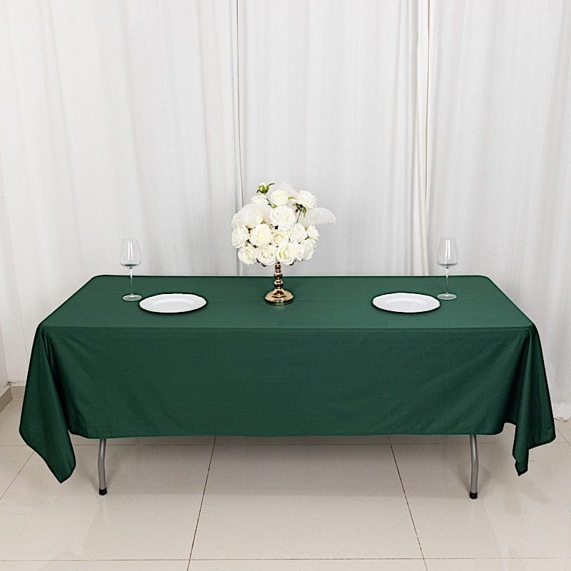 60x102 in Premium Scuba Polyester Rectangle Tablecloth