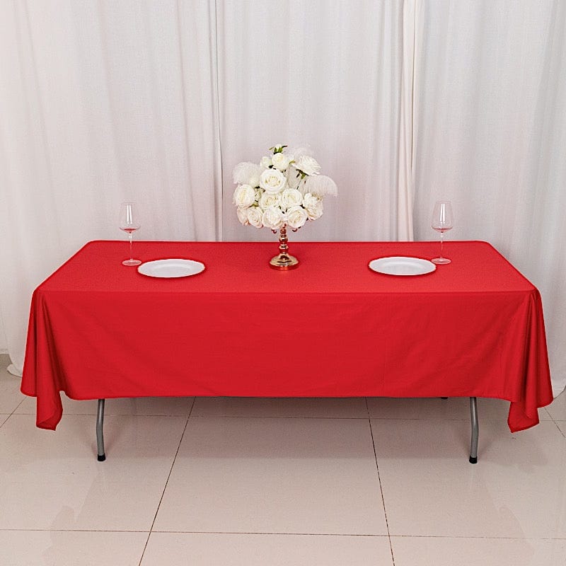 60x102 in Premium Scuba Polyester Rectangle Tablecloth