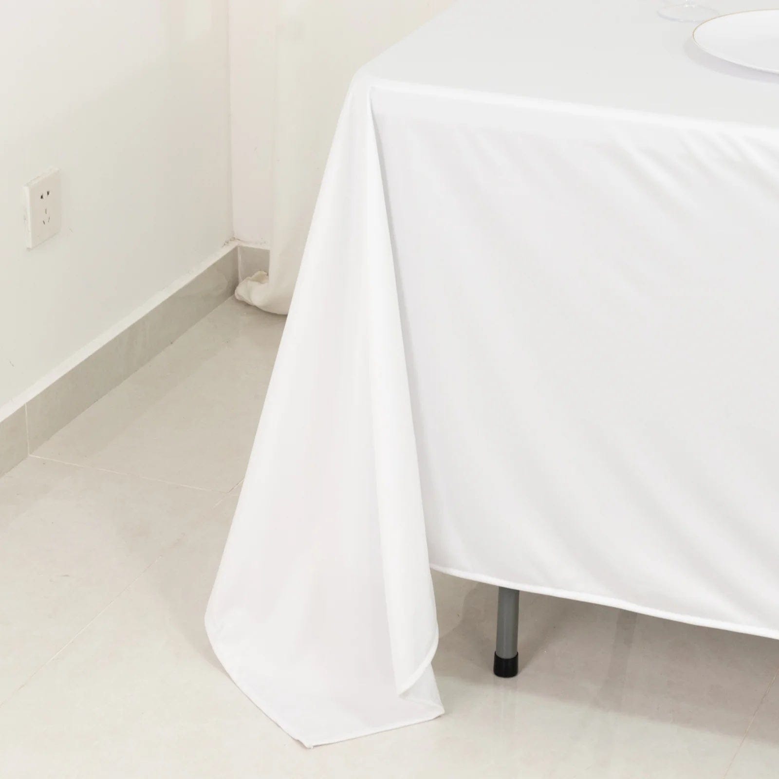 72x120 in Scuba Polyester Rectangle Tablecloth