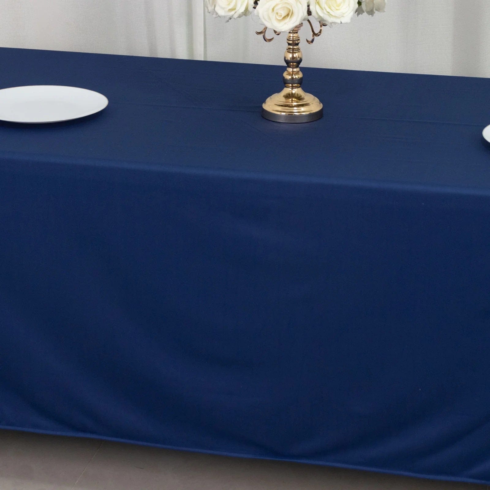 72x120 in Scuba Polyester Rectangle Tablecloth