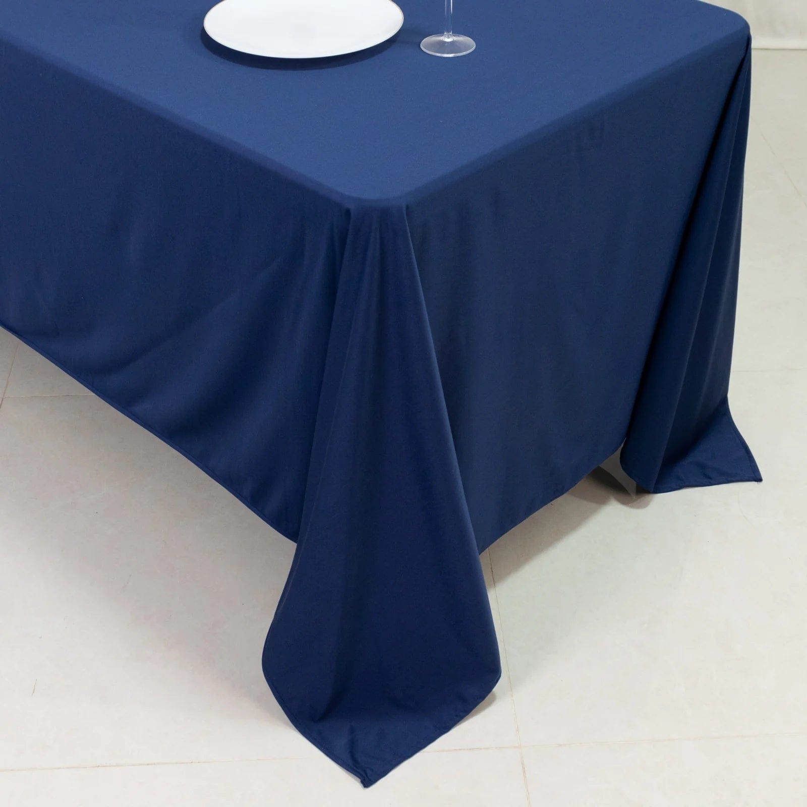 72x120 in Scuba Polyester Rectangle Tablecloth