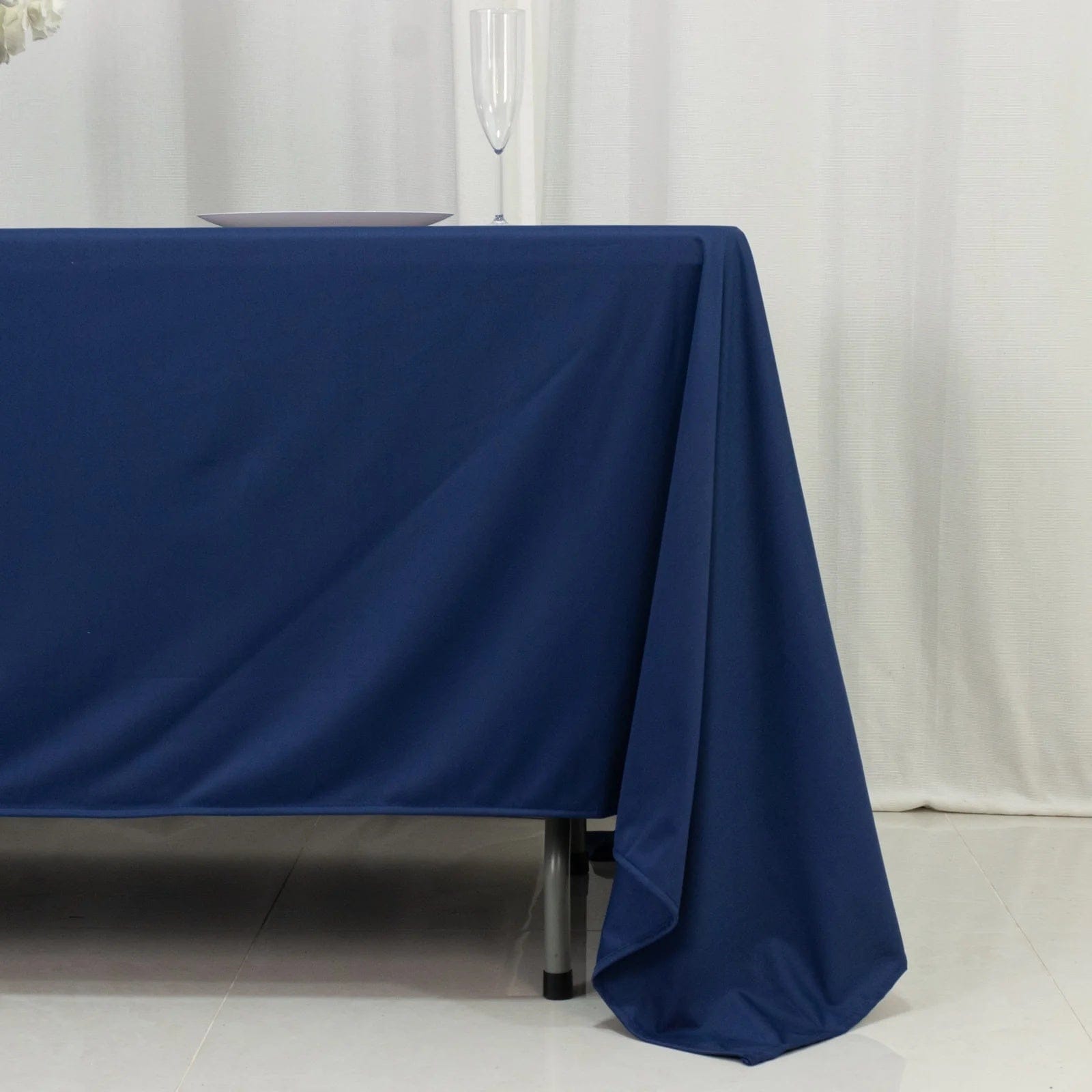 72x120 in Scuba Polyester Rectangle Tablecloth