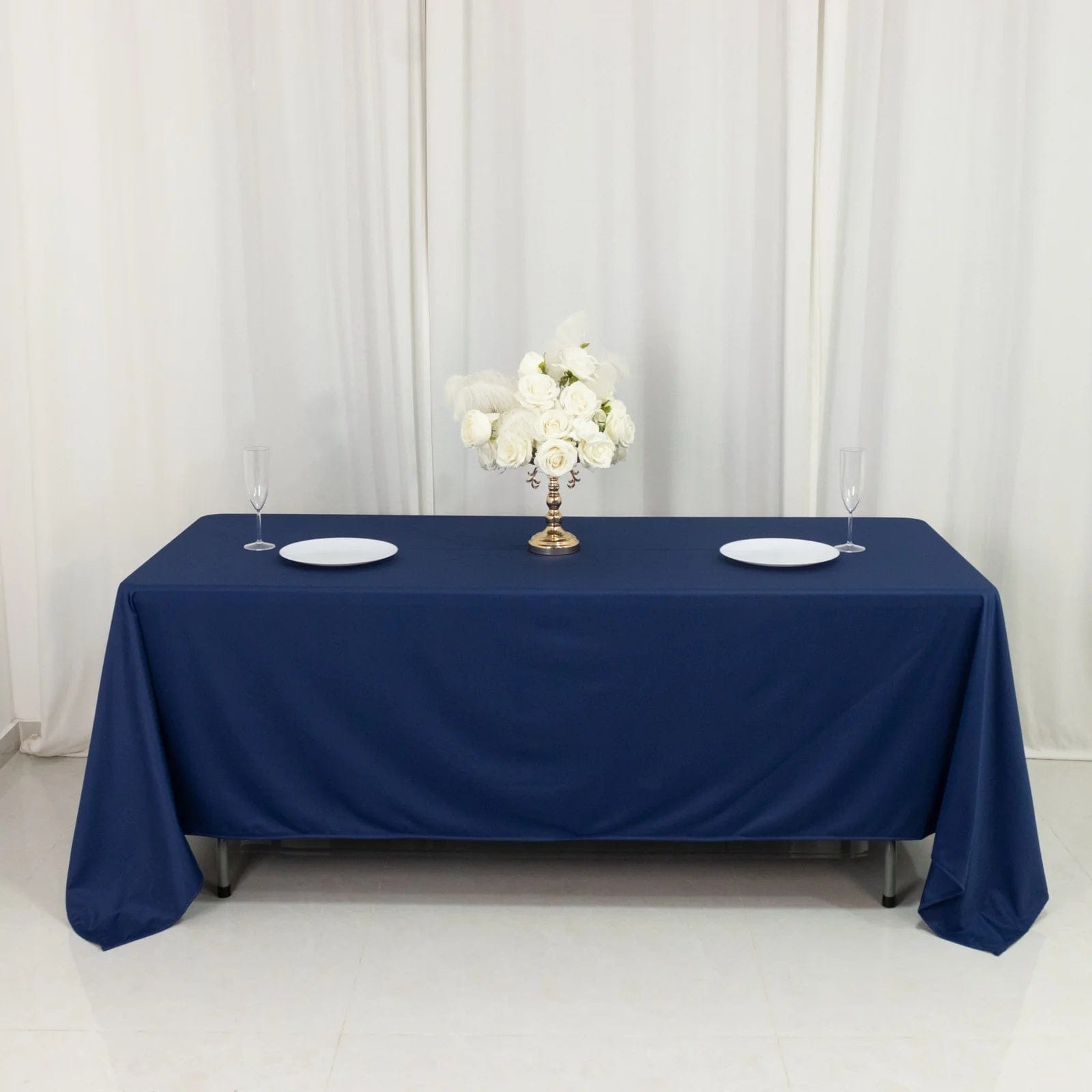 72x120 in Scuba Polyester Rectangle Tablecloth