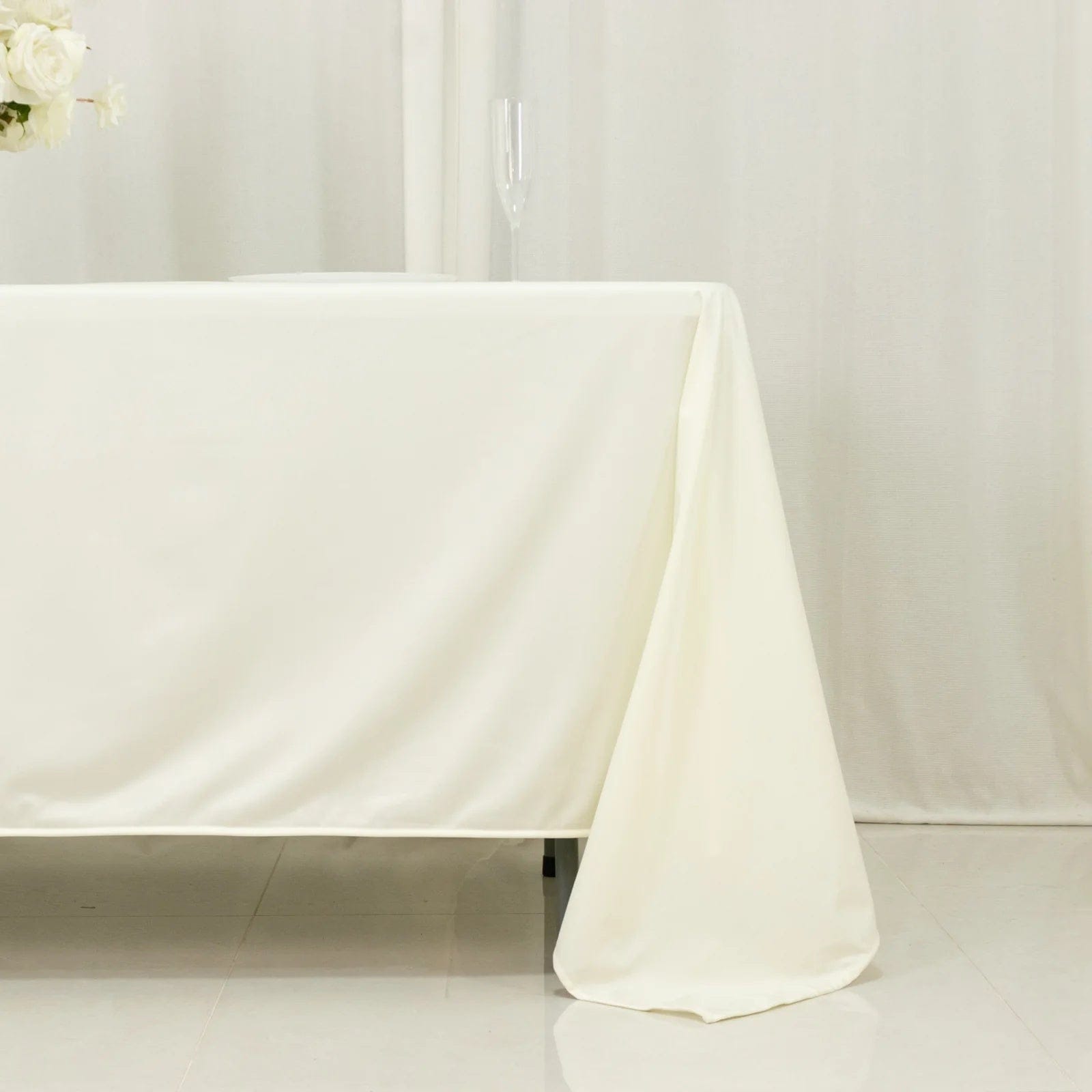 72x120 in Scuba Polyester Rectangle Tablecloth
