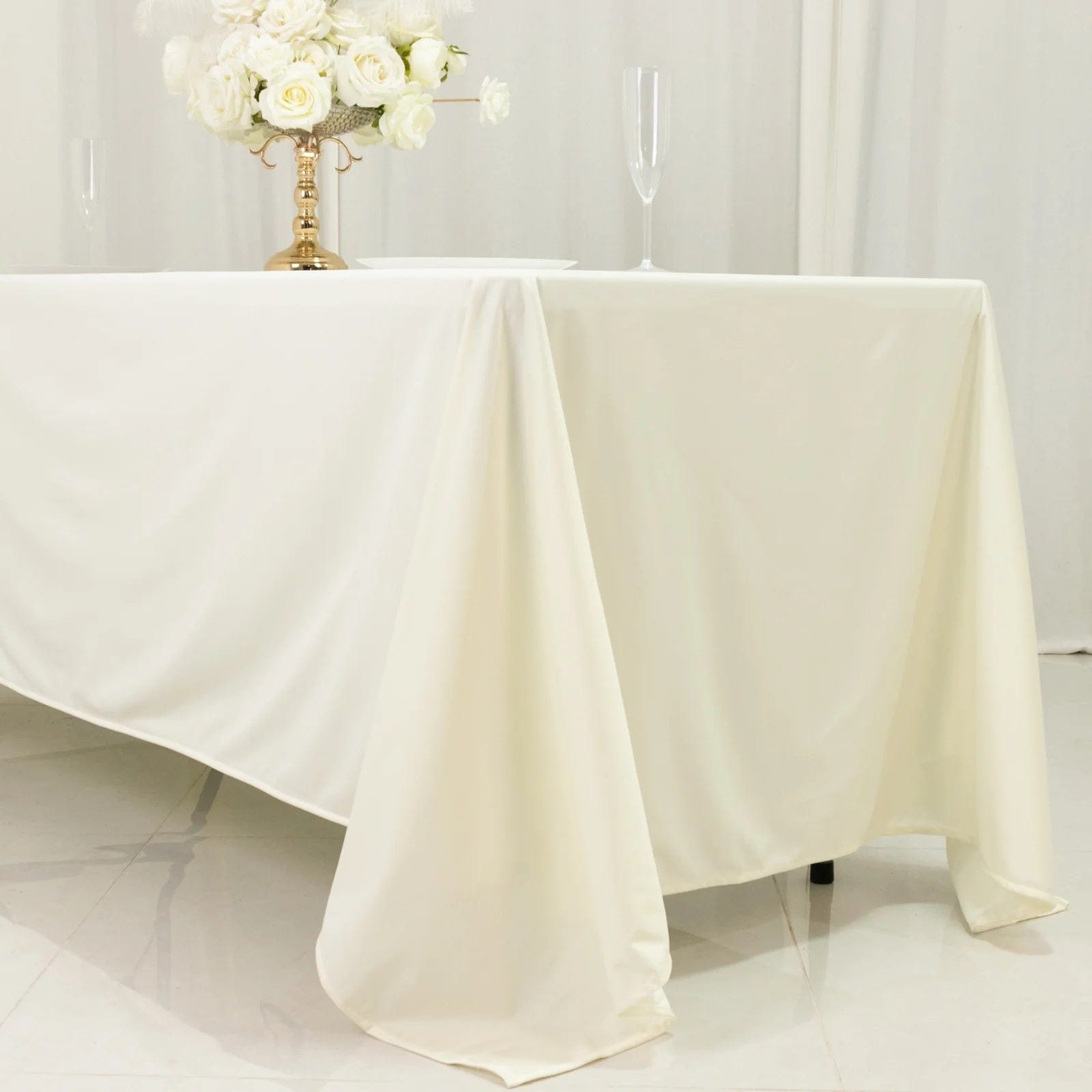 72x120 in Scuba Polyester Rectangle Tablecloth