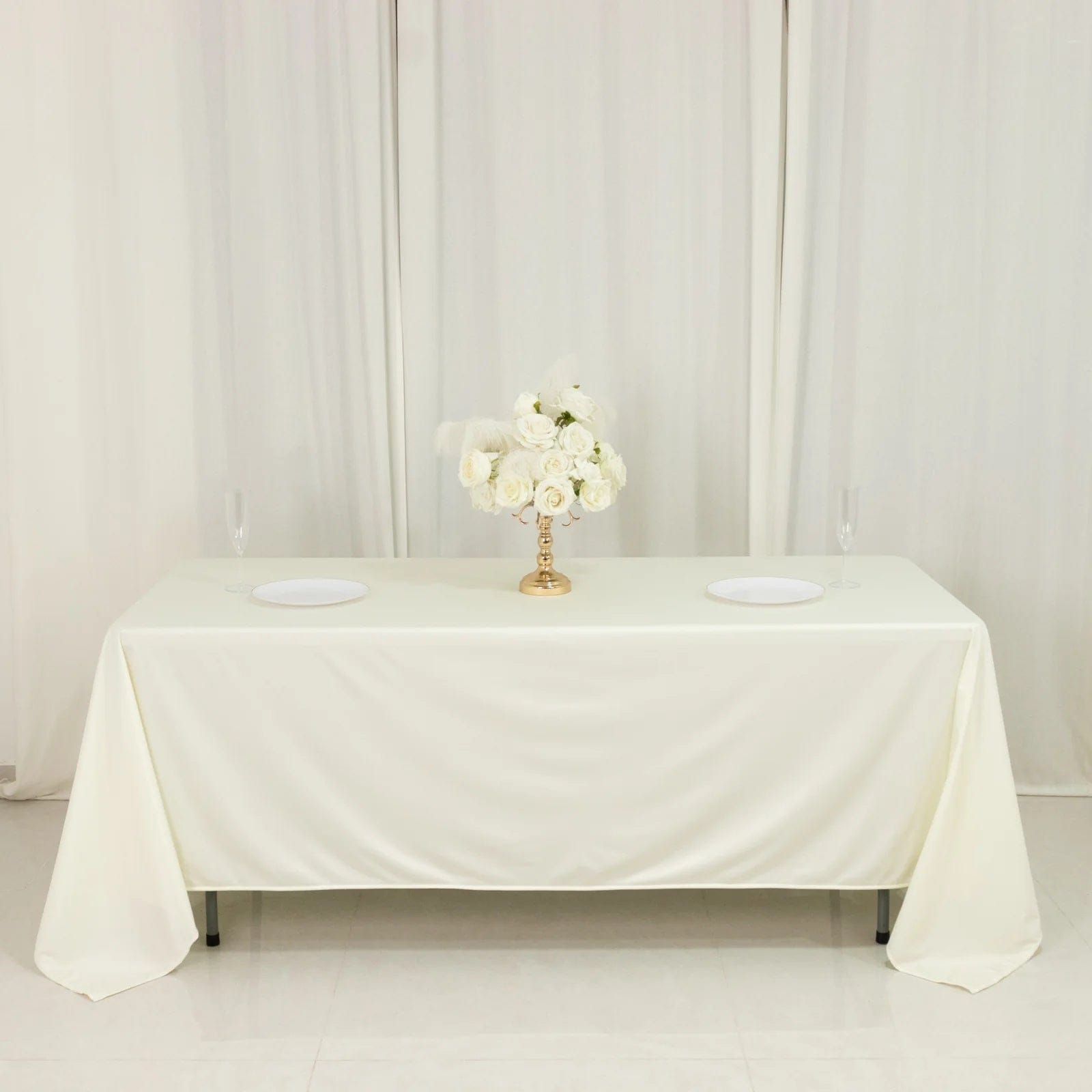 72x120 in Scuba Polyester Rectangle Tablecloth