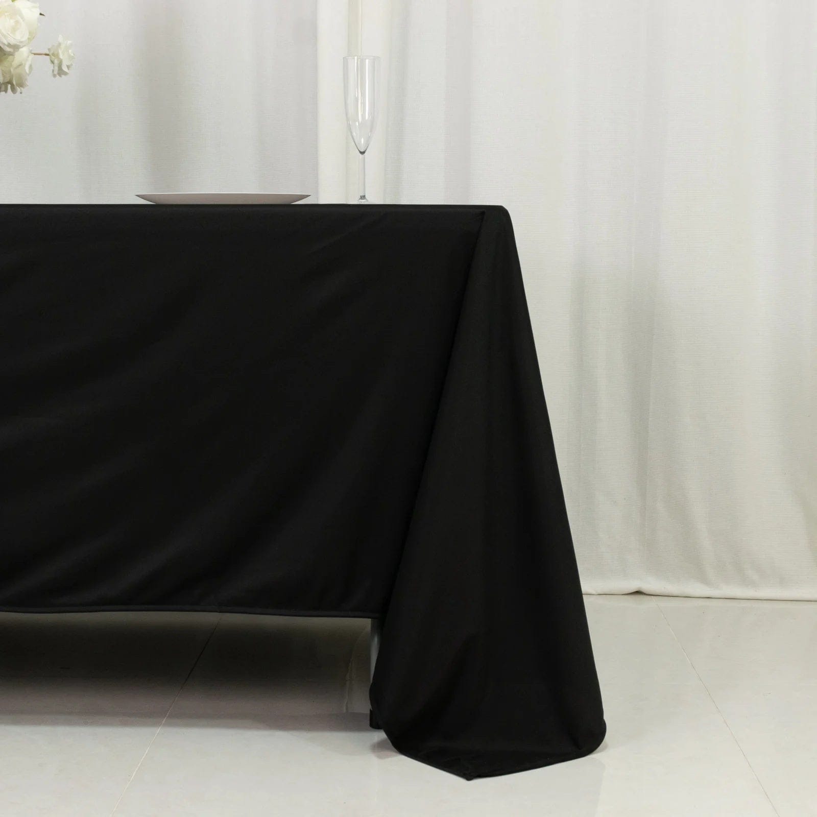 72x120 in Scuba Polyester Rectangle Tablecloth