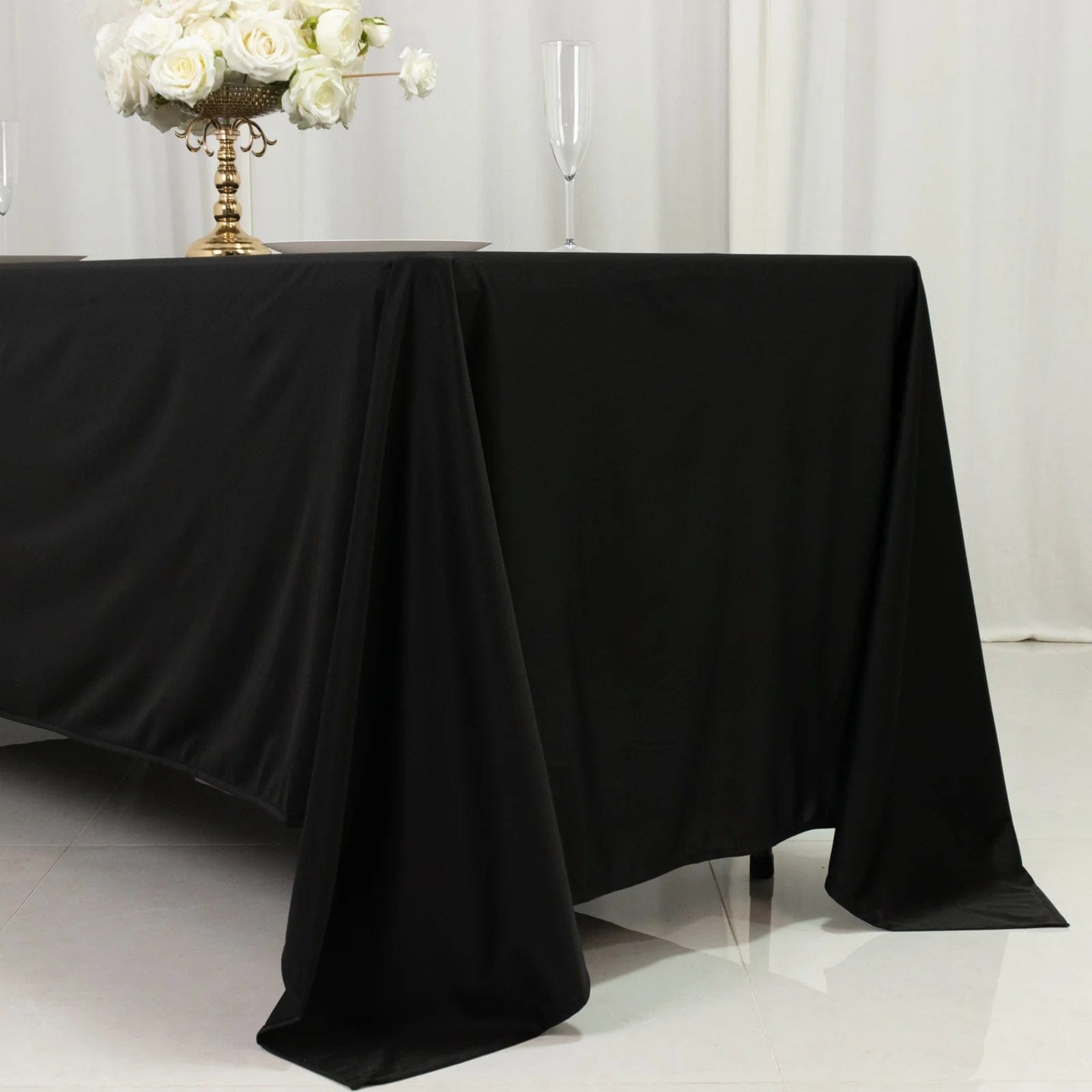 72x120 in Scuba Polyester Rectangle Tablecloth
