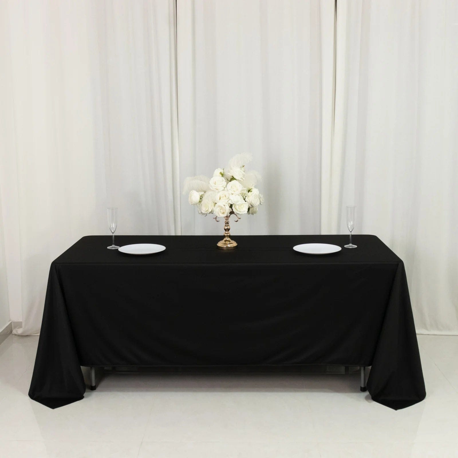 72x120 in Scuba Polyester Rectangle Tablecloth