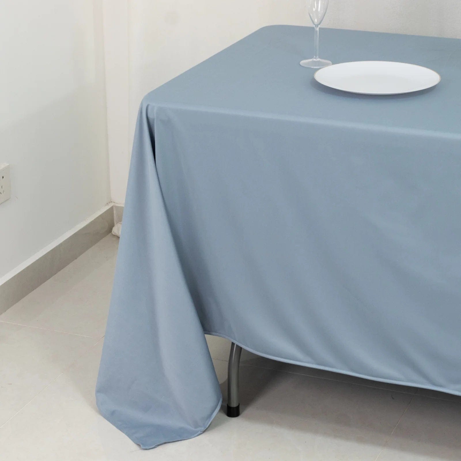 72x120 in Scuba Polyester Rectangle Tablecloth