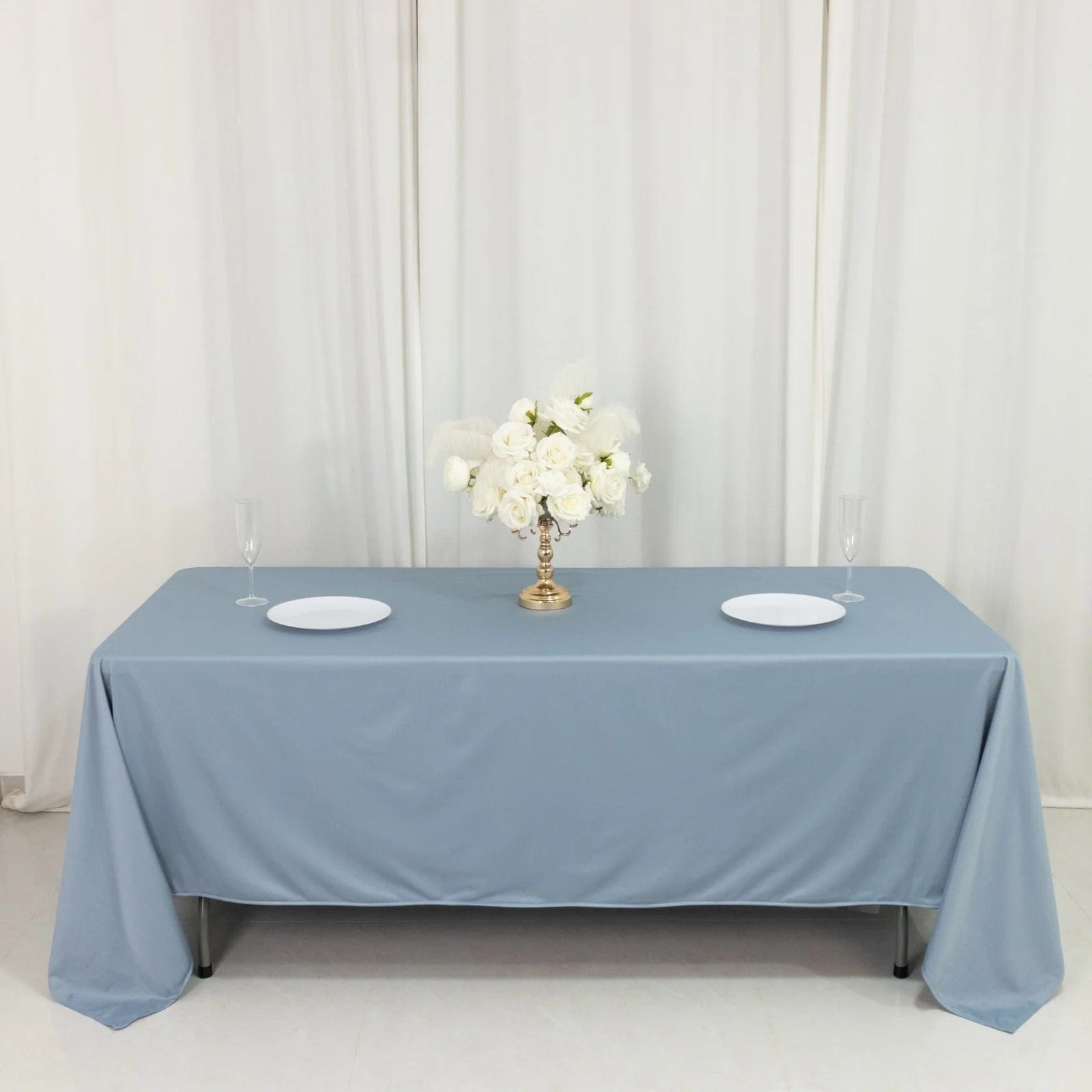 72x120 in Scuba Polyester Rectangle Tablecloth