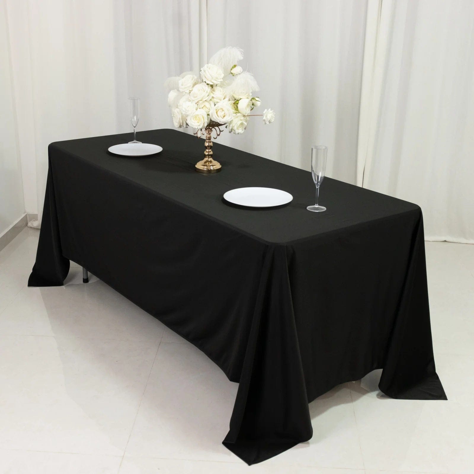 72x120 in Scuba Polyester Rectangle Tablecloth