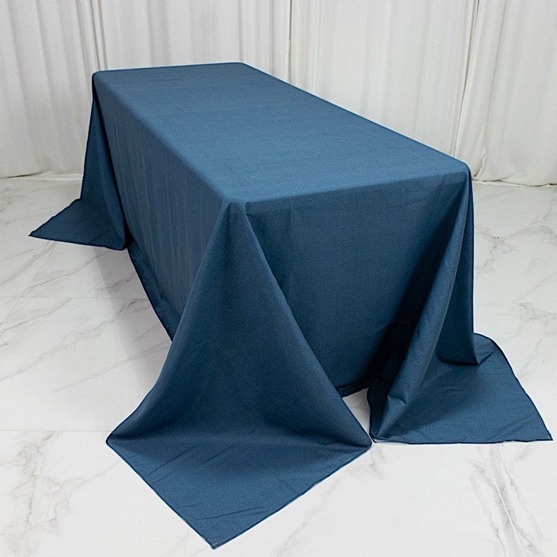 90 x 132 inch Polyester Rectangular Tablecloth