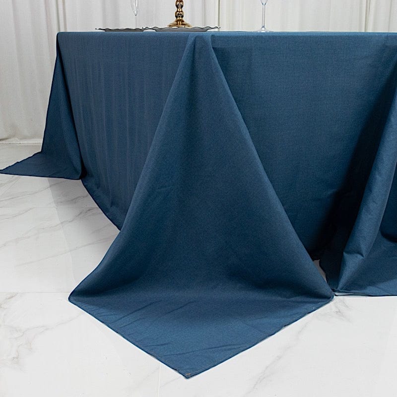 90 x 132 inch Polyester Rectangular Tablecloth