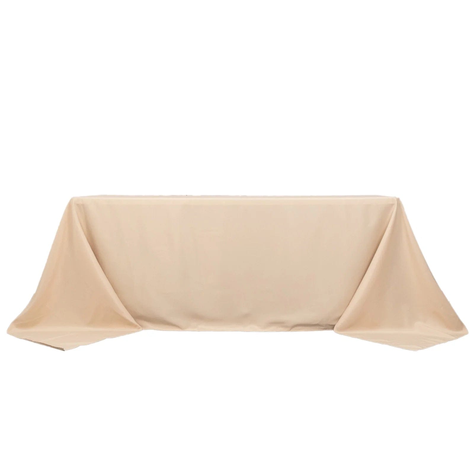 90 x 132 inch Premium Polyester Rectangular Tablecloth