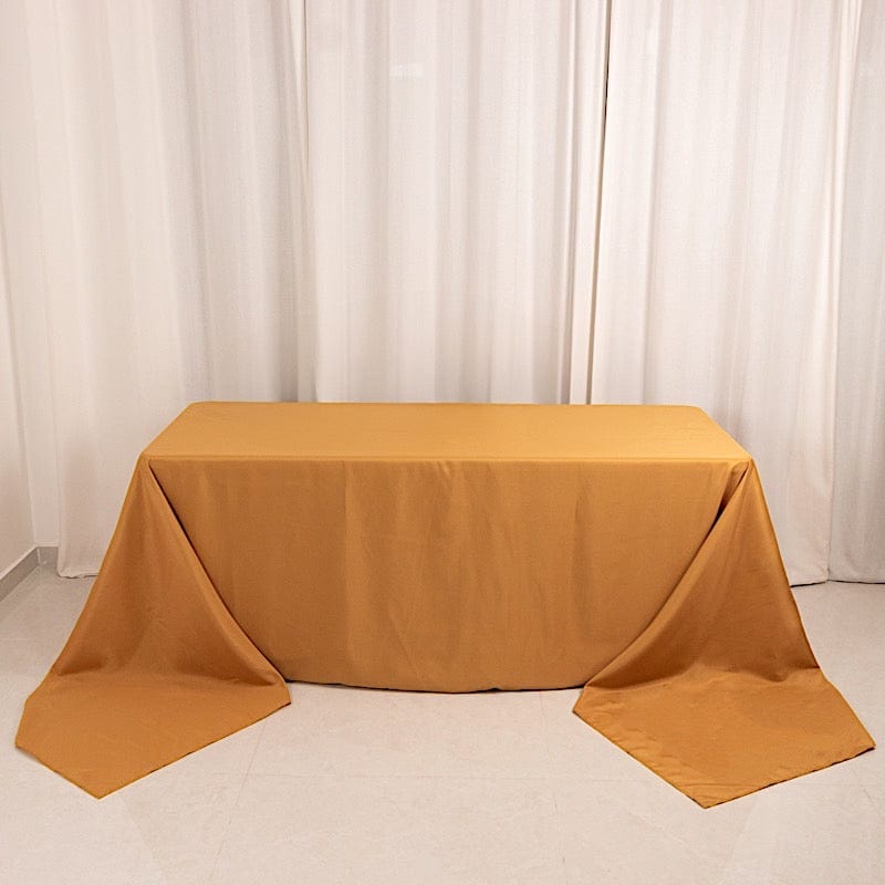 90 x 156 inch Polyester Rectangular Tablecloth