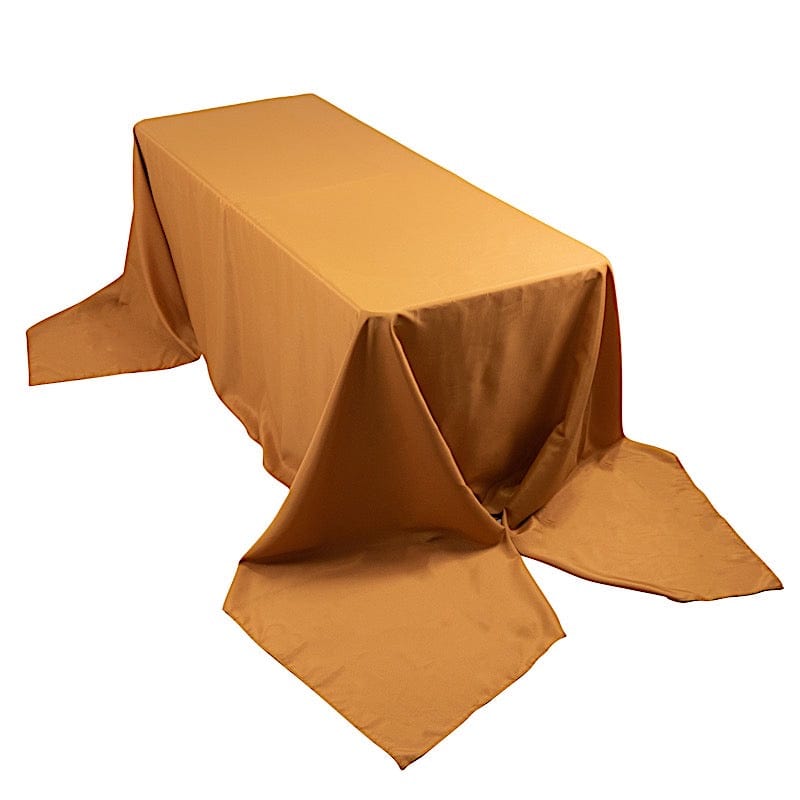 90 x 156 inch Polyester Rectangular Tablecloth