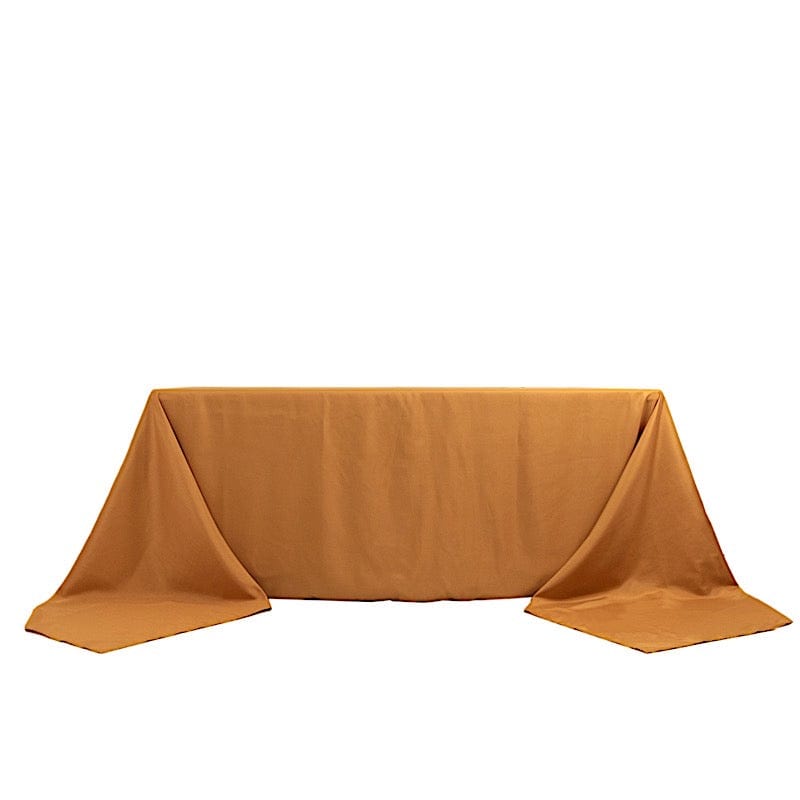 90 x 156 inch Polyester Rectangular Tablecloth