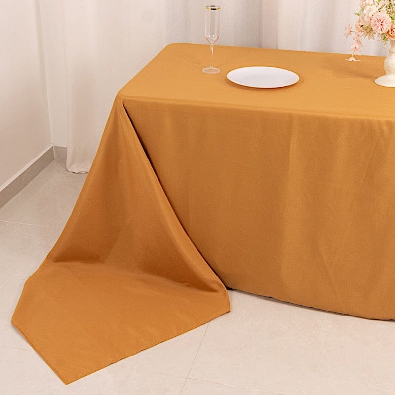 90 x 156 inch Polyester Rectangular Tablecloth