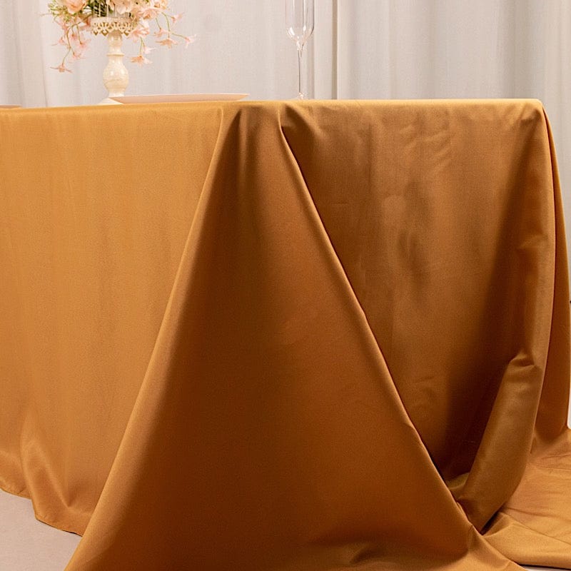 90 x 156 inch Polyester Rectangular Tablecloth