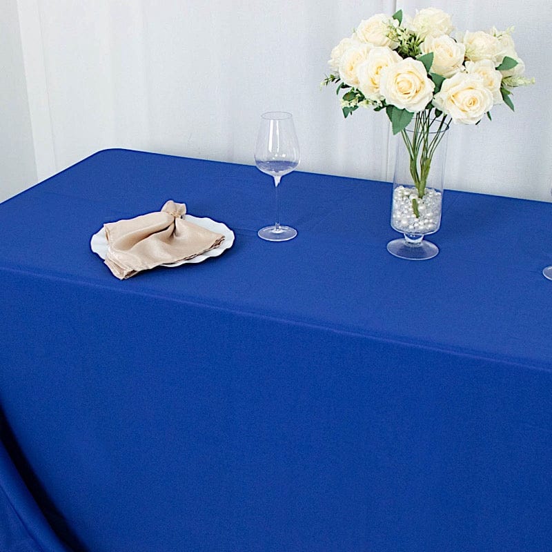 90 x 156 inch Premium Polyester Rectangular Tablecloth