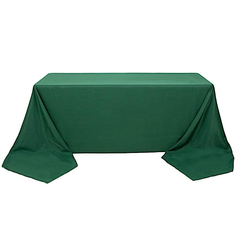 90 x 156 inch Premium Polyester Rectangular Tablecloth