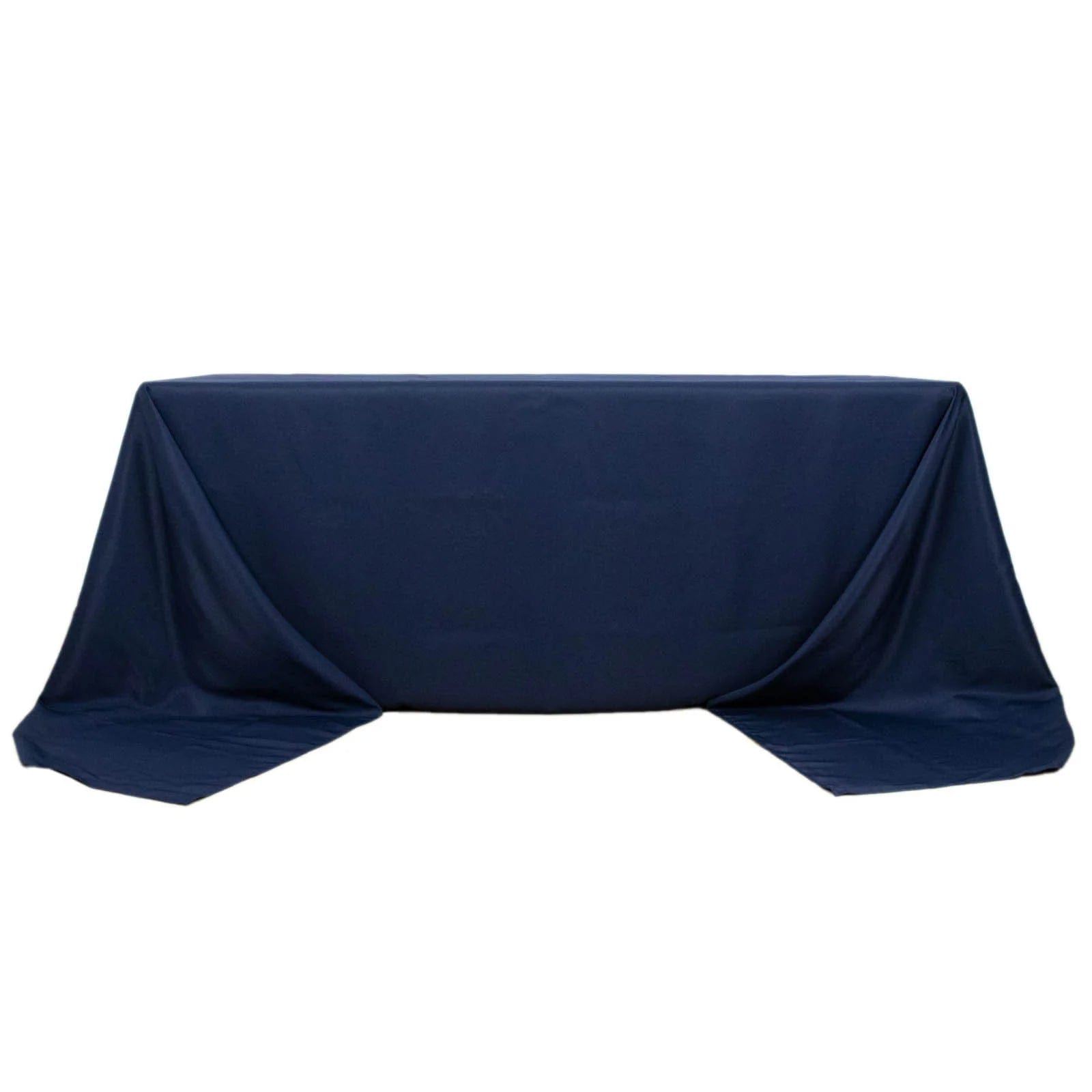 90 x 156 inch Premium Polyester Rectangular Tablecloth