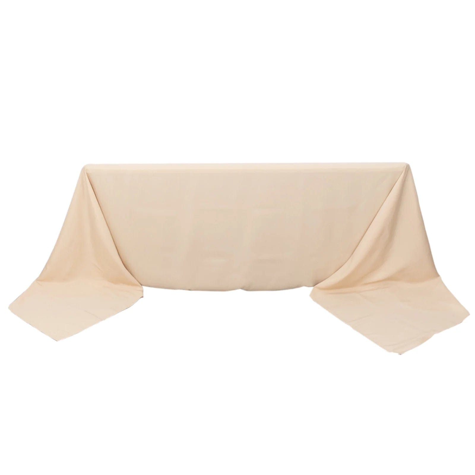 90 x 156 inch Premium Polyester Rectangular Tablecloth