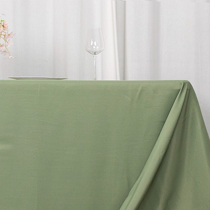 90 x 156 inch Premium Polyester Rectangular Tablecloth