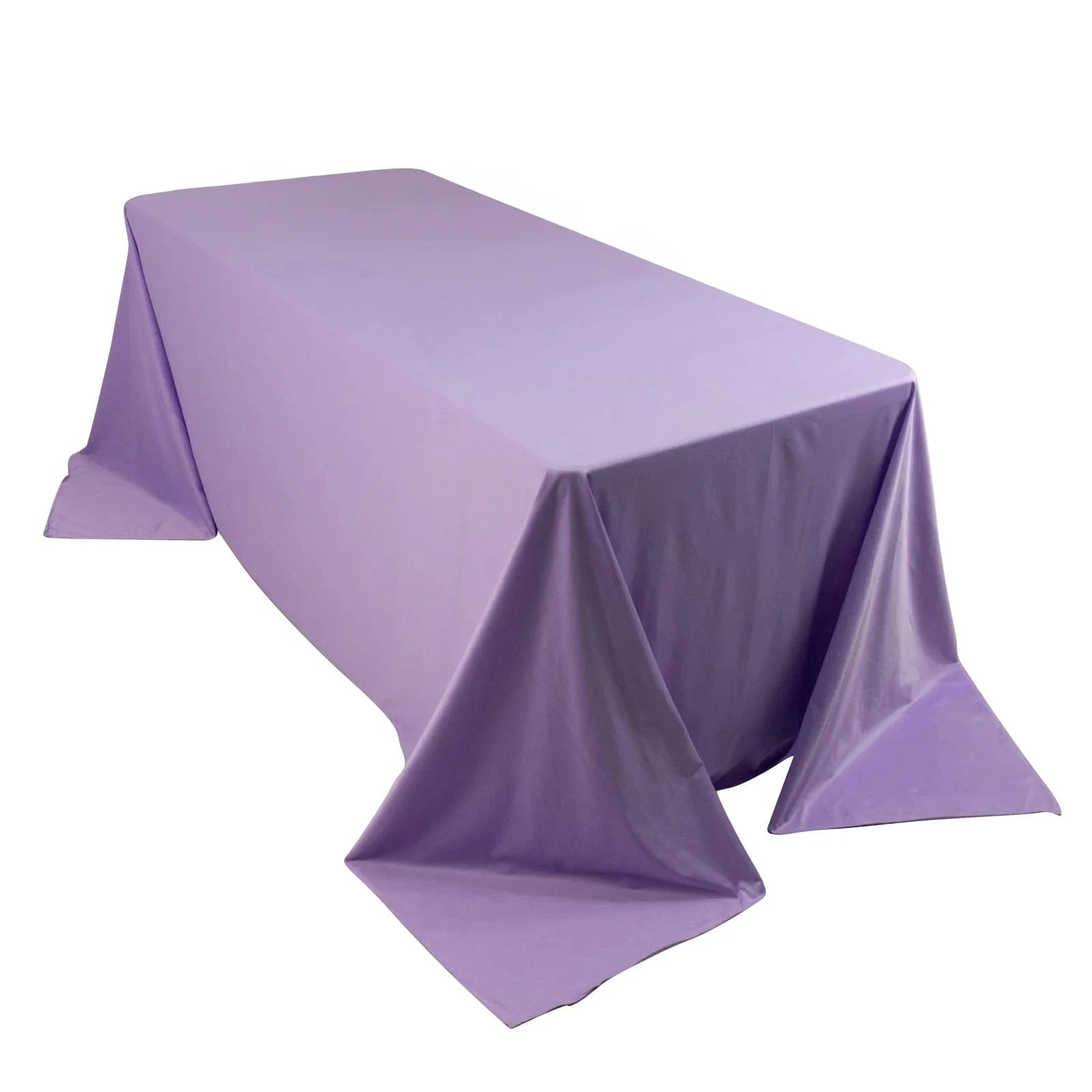 90x132 in Premium Scuba Polyester Rectangle Tablecloth