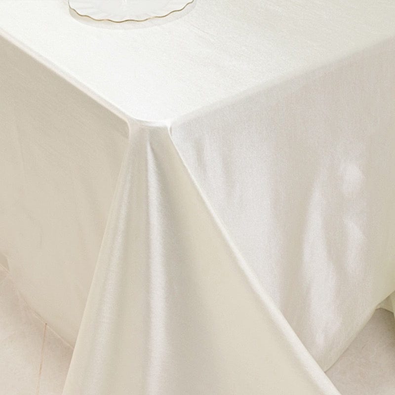 90x132 in Premium Scuba Polyester Rectangle Tablecloth